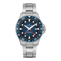 Orologio Hamilton Uomo Khaki Scuba GMT in Acciaio H82535140
